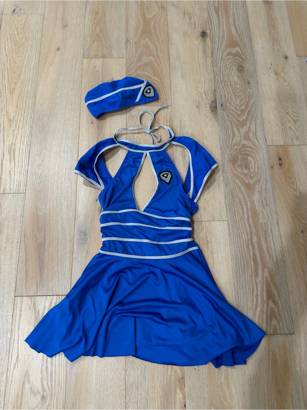 Sexy pilot flight attendant costume size small medium